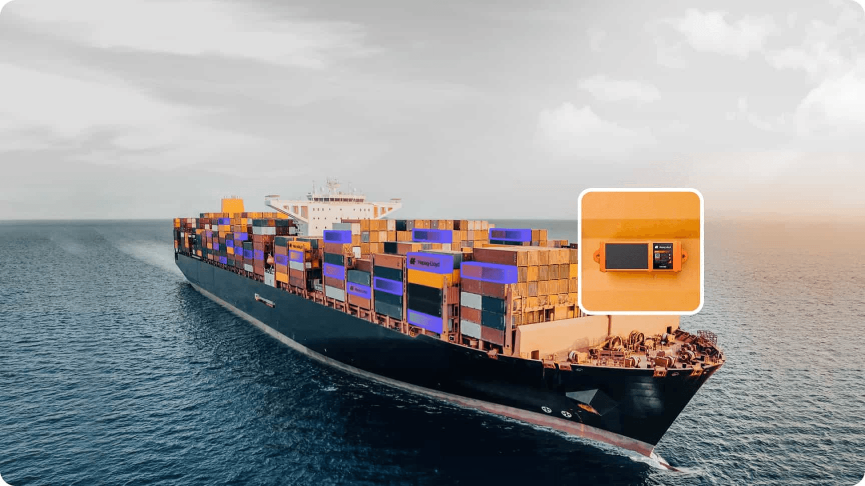 Freight ship representing Nexxiot’s connected asset platform